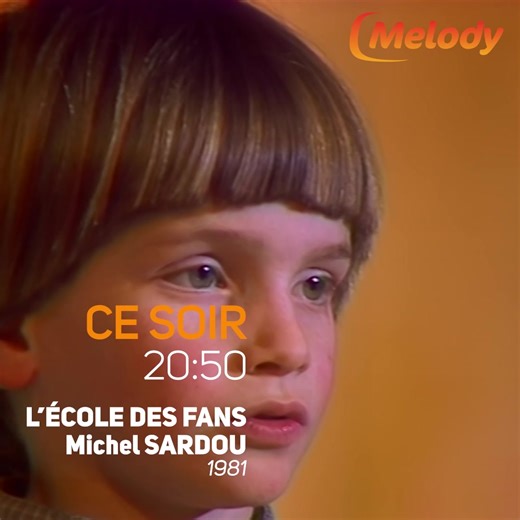 [Melody TV 📺 / Soirée événement 😍] Découvrez Michel Sardou - Universal Music et le présentateur Jacques MARTIN dans cette émission du 8 février 1981. Les plus grands succès de Michel SARDOU y sont interprétés par 6 enfants. Et On retrouve quelques titres phares du chanteur, comme "Le bon temps c’est quand ?", "En chantant" ou encore "Bonsoir Clara". | Melody