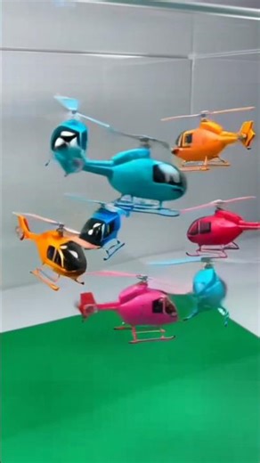 Helicopter entertainment😃/colorfull helicopter shorts#shorts