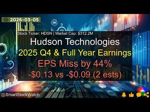 Hudson Technologies (HDSN|$312.2M) - 2025 Q4 & Full Year Earnings Analysis