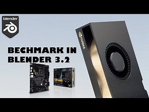Nvidia RTX A5000 Benchmark in Blender 3.2 | Ryzen 9 5950X CPU | 32GB RAM