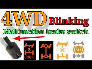 🇵🇭 4wd Blinking(faulty brake switch)Toyota land cruiser. Eddexpert@2021