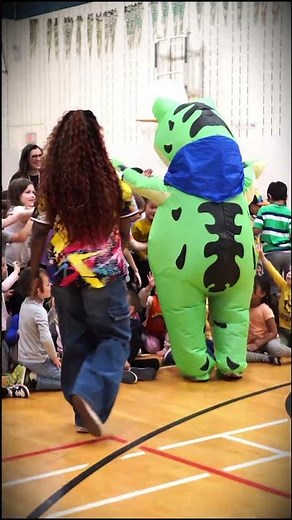 Giant Beach Ball Party at School!