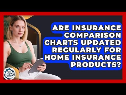 Are Insurance Comparison Charts Updated Regularly for Home Insurance Products?