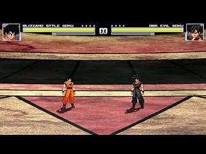 Blizzard Style Goku vs Evil Goku | Tournament of Power Showdown | MUGEN 1.1b1