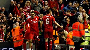 Liverpool FC v Dortmund crowd and fans in Liverpool