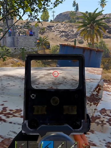 Hitting a crazy 1v2 with a double barrel #rust #walski