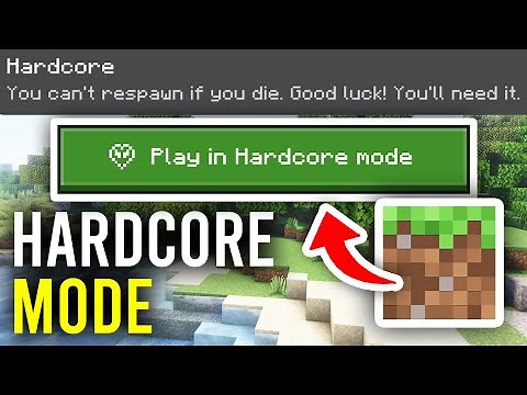 How To Get Hardcore Mode In Minecraft Bedrock - Full Guide