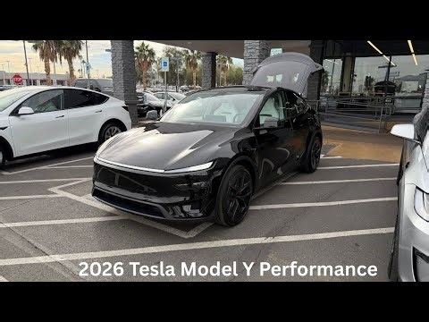 New 2026 Tesla Model Y Performance - Delivery Day - Tesla Las Vegas