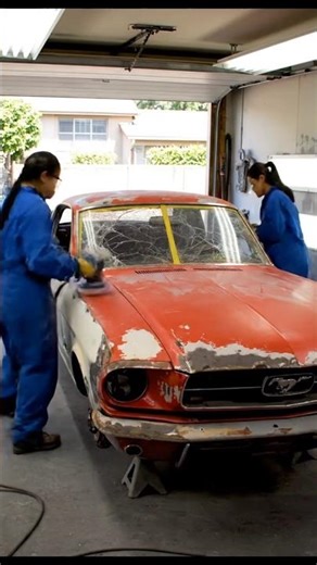 Rusted Classic Car Fully Restored! #carrestoration #classiccars #carenthusiasts