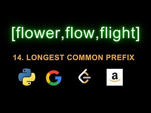 14. Longest Common Prefix | Leetcode