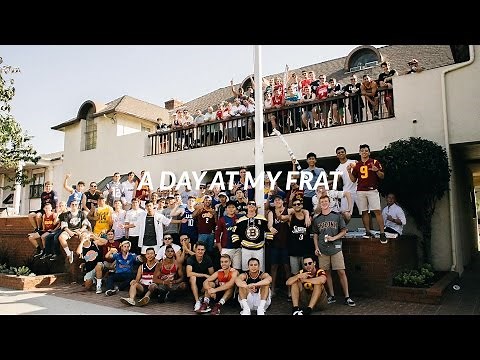 A DAY AT MY FRAT HOUSE