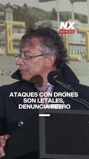 Ataques con drones son letales, denuncia Petro El presidente de Colombia, Gustavo Petro, informó que 58 militares y policías han muerto y 300 han resultado heridos este año por ataques con drones cargados de explosivos, una táctica que, advirtió, ha revertido la ventaja aérea del Estado frente a los grupos criminales. Entre abril de 2024 y el 18 de diciembre se registraron 393 ataques con drones. Ante la escalada de violencia, el Gobierno colombiano anunció una inversión de 1 billón de pesos (un
