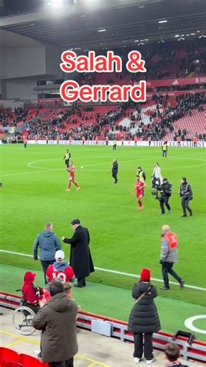3.6K views · 27K reactions | Salah & Gerrard #ynwa #liverpoolfc #liverpool #lfc #aredseyeview #anfield #premierleague #epl #Salah #mosalah #gerrard #stevieg #steviegerrard #legends | A Red’s Eye View | Facebook