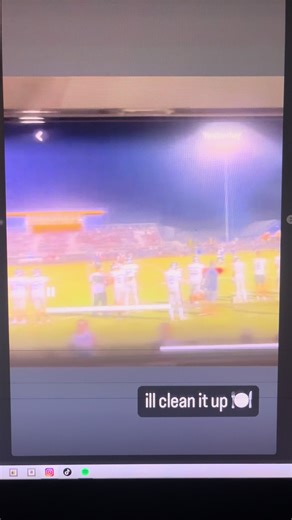 First varsity game, i was ona mission