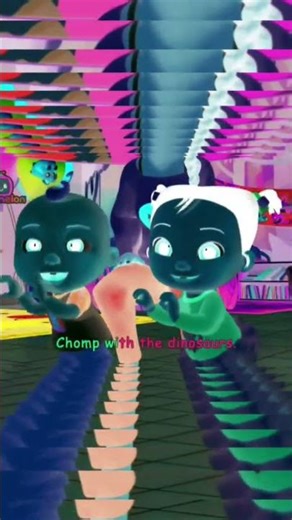 Cocomelon Says “Chomp with the Dinosaurs, Stomp with the Dinosaurs!” 🦖 | Voice Pitch Effects Remix 🎤