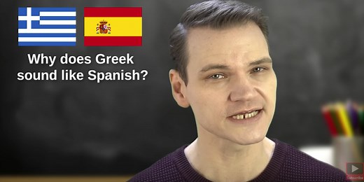 Why does Greek sound like Spanish? (video) - ProtoThema English