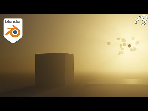 Godrays, Volumetrics and World setting in 1 minute in Blender