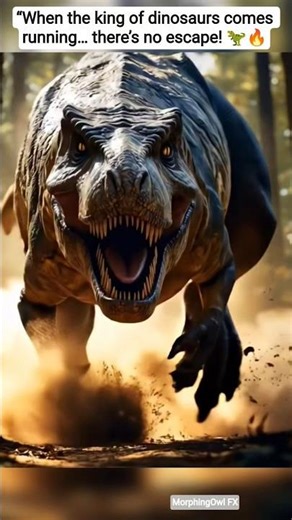 "Terrifying T-Rex Attack | Realistic Dinosaur Scene 🦖🔥 💀"