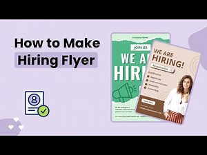 How to Make a Stunning Hiring Flyer in Minutes