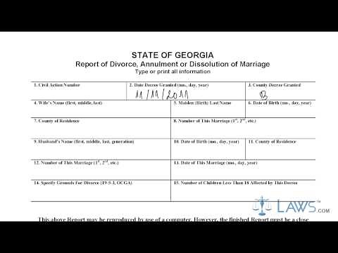 Form 3907 Report of Divorce, Annulment or Dissolution of Marriage