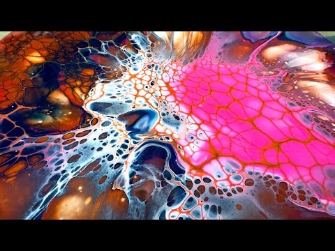 Bloom Technique | How to Lay Your Base Paint for Stunning Cells | Sheleeart #acrylicpouring