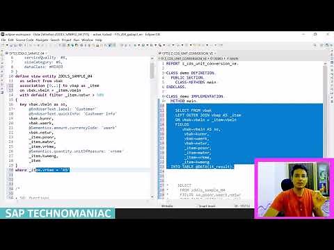 CDS Unit and Currency Conversion Function Part 15 ABAP on HANA Course