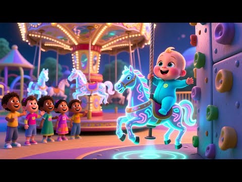 Playground Fun Today 🎠🍼 | Kids Fantasy Song | Learn Sharing and Happy Play