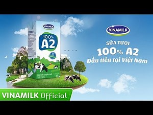 Quảng cáo Vinamilk - Sữa tươi 100% A2 đầu tiên tại Việt Nam