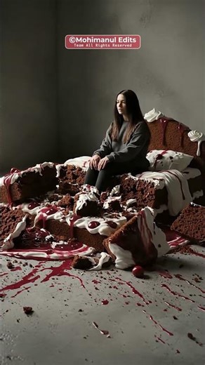 One Jump Destroyed the Entire Cake Bed!