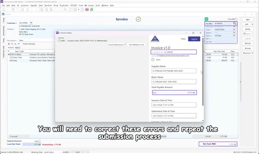 The 3 Initial Steps to start e-Invoice with SQL Accounting System Step 3 of 3 How to Submit e-Invoice from SQL Accounting System to MyInvoice Portal Syntax Technologies Sdn Bhd SQL Accounting Software & SQL Payroll Software Sales . Training . Support 012-663 9318 | info@syntech.com.my www.syntech.com.my https://www.facebook.com/SyntaxTechnologies https://www.tiktok.com/@syntaxtechnologies https://www.youtube.com/@syntaxtechnologies #AskBryanCheong #BryanCheong #SyntaxTechnologies #SQL #SQLAccoun