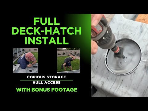 Pond Prowler Deck Hatch Lids!! FULL INSTALL!