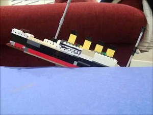 Lego Titanic Sinking