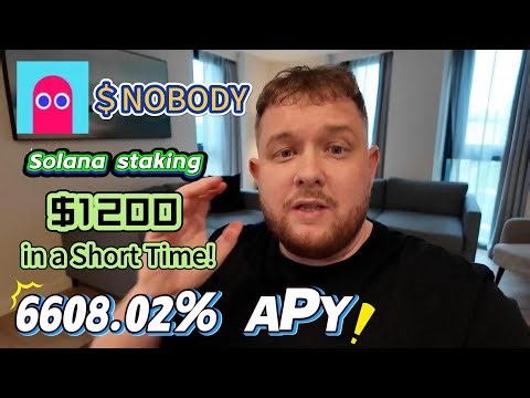 2025 Crypto Strategy: 5558.73% APY via NOBODY Stake & Token Farming Nobody Sausage