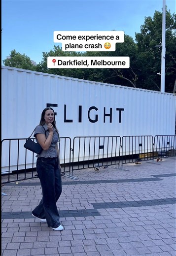 Unique Plane Crash Experience at Darkfield Melbourne