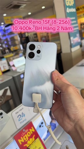 Oppo Reno 15F (8GB/256GB) giá 10.400k – Bảo hành hãng 2 năm