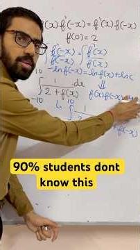 Crazy Integral Trick Using Differential Equation 🔥 | JEE Advanced Maths#jeemaths #calculus