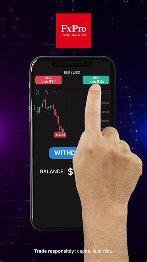 When you trade 1-2 hours per day with FxPro 🔥 | FxPro