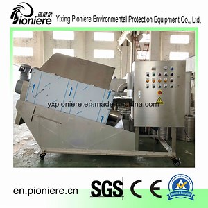 [Hot Item] Volute Sludge Dewatering Screw Press for Textile Waste Water Treatment