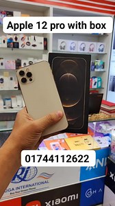 6.4K views · 13 reactions | I phone 12 pro gold 128 gb With box. Best price. Available at jamuna future park outlet Level 4 block B shop 008A2 For online order Please call 01744112622 | Raduga International | Facebook