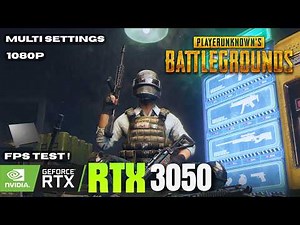 PUBG Battlegrounds - Max Settings | RTX 3050 Laptop | ASUS TUF F15