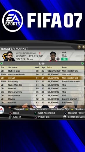 Top 10 Most Expensive Defenders in my FIFA 07 EAFC 25 Patch V2
