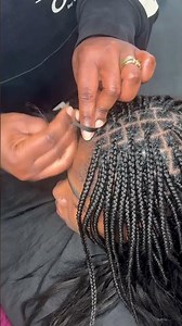 How to knotless Braid 4c Hair | Neat Parts all through episode 3