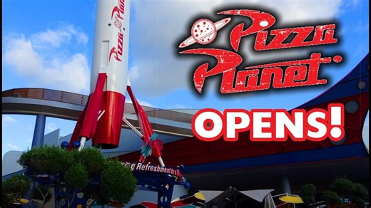 New(ish) Pizza Planet Opens in Tomorrowland Pt. 1
