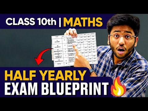 Half Yearly Exam Blueprint & Secret Tips 🤫🔥 | Class 10th Maths | Next Toppers