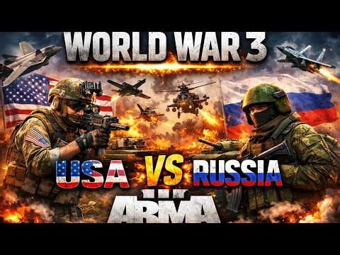 WORLD WAR 3 – USA vs RUSSIA | Massive Arma 3 Battle Simulation