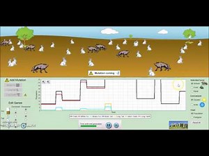 Natural selection. PhET Simulation