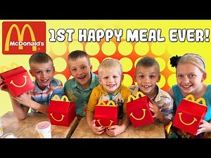 Kids React to First Happy Meal