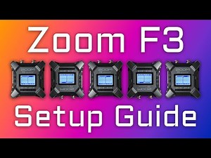 ZOOM F3 Quick Setup Guide | Curtis Judd