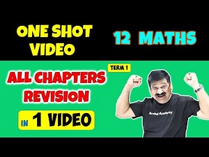 Class 12 Maths All Chapter revision for CBSE Board Term 1 exams 2021-22, NCERT Class 12 Maths
