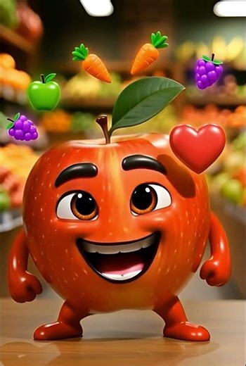 Talking Apple Explains Health Benefits 🍎